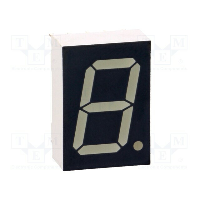 VISHAY Display: LED; 7-segment; 13mm; 0