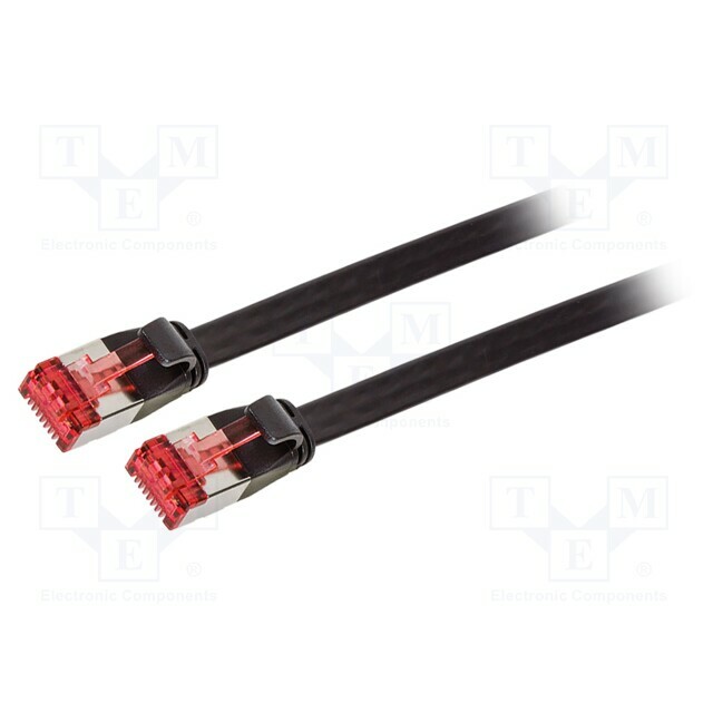 LOGILINK Patch cord; U/FTP; Cat 6