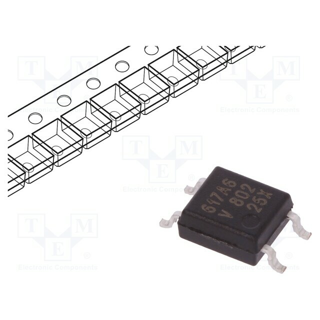 VISHAY Optocoupler; SMD; Ch: 1; OUT:
