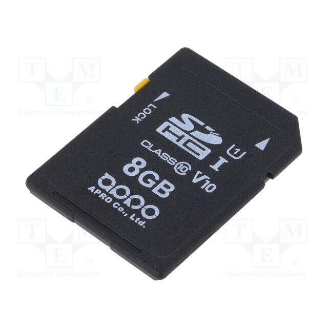 APRO Memory card; MLC,SDHC; 8GB