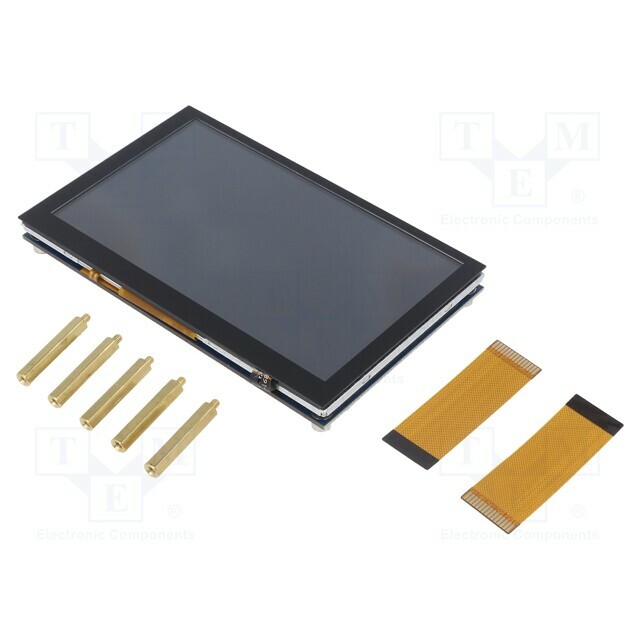 WAVESHARE Display: LCD; graphical; 800x480; 121x76mm