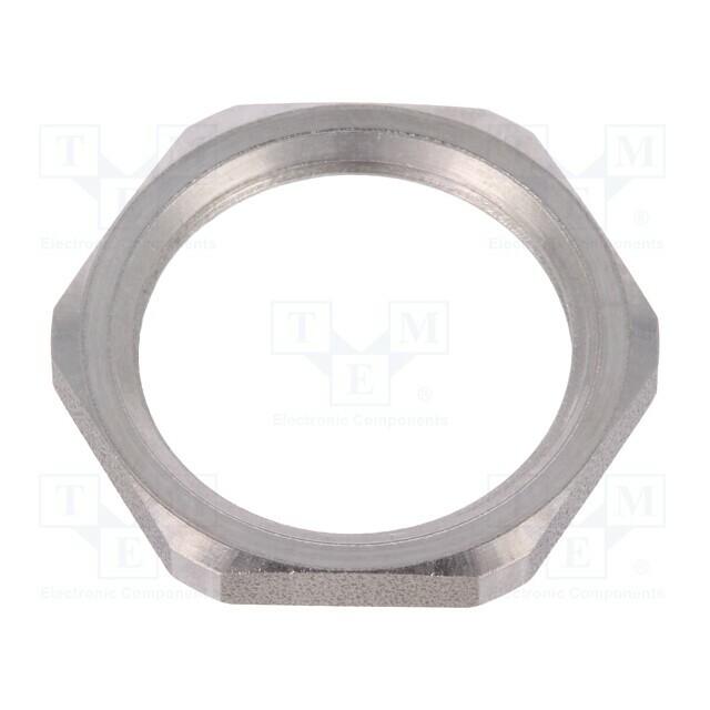 Nut; M25; stainless steel; Thk: 4mm