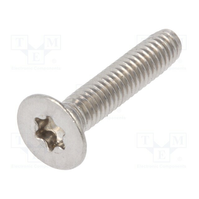 BOSSARD Screw; 4x20; Head: countersunk; Torx®