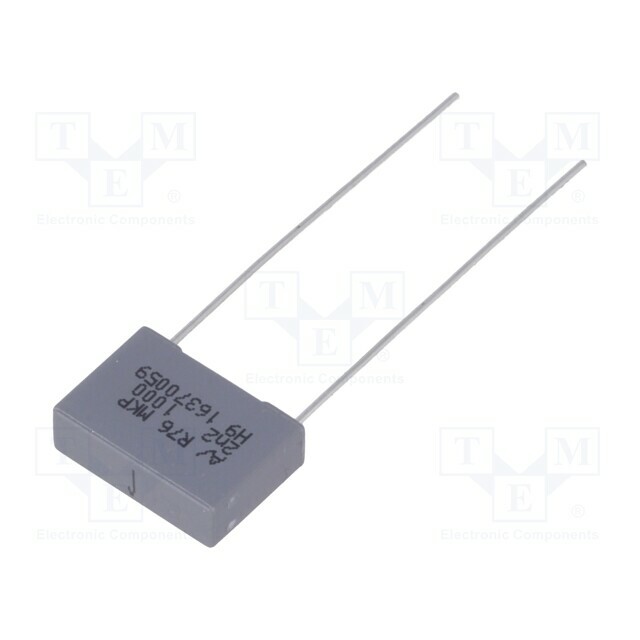 KEMET Capacitor: polypropylene; R76; 2.2nF