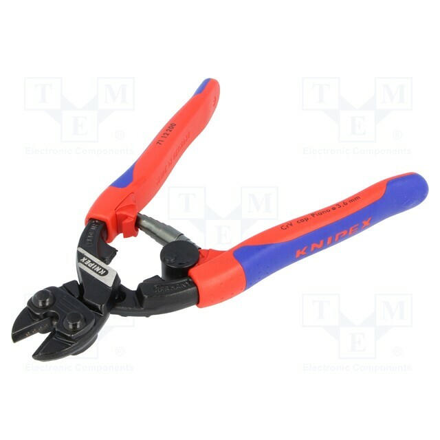 KNIPEX Cutting; 200mm; with side face