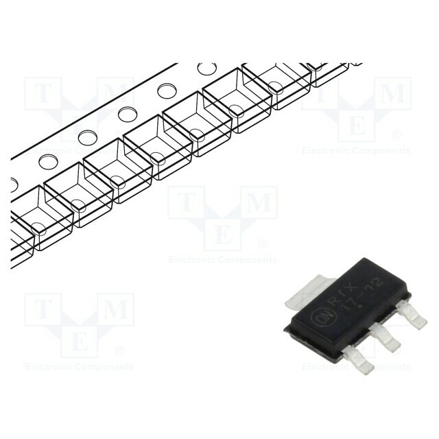 ONSEMI IC: voltage regulator; LDO,linear