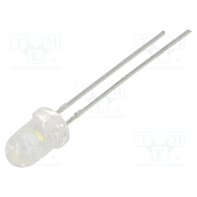 CREE LED LED; white cold; 5mm
