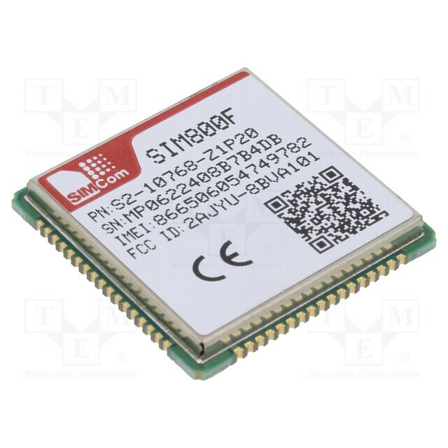 SIMCOM Module: GSM; 2G; 85600bps; 68pad