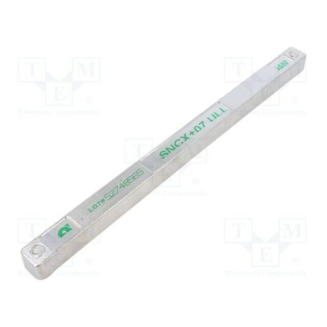 Tin; lead free; Sn99,3Cu0,7