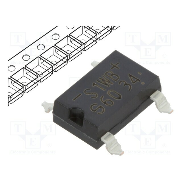 SHINDENGEN Bridge rectifier: single-phase; Urmax: 600V