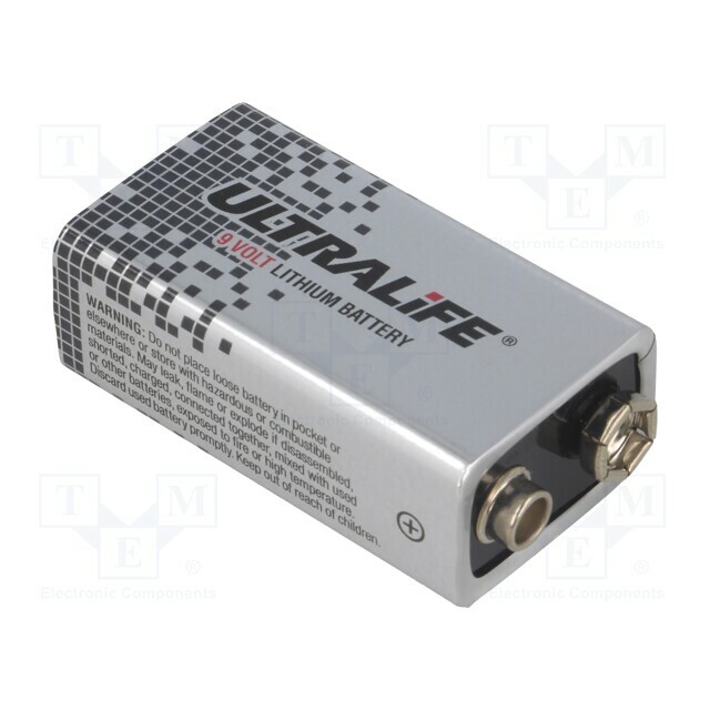 Baterija U9VLJPFP battery lithium 9V 1200mAh