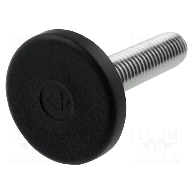ELESA+GANTER Foot; rigid,with lever; Base