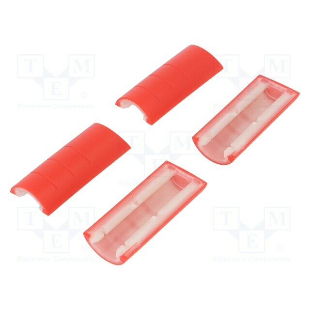 RETEX Rubber corner; 33; red; 4pcs