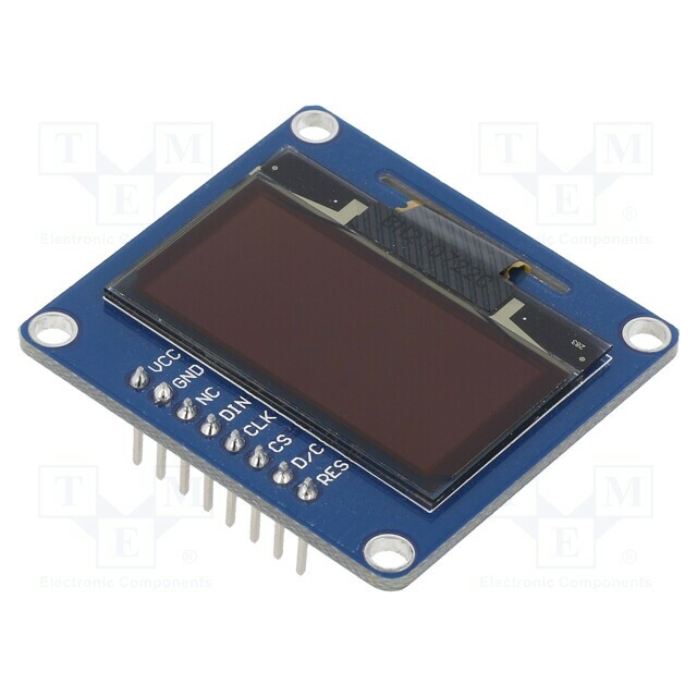WAVESHARE Display: OLED; 1.3"; 128x64