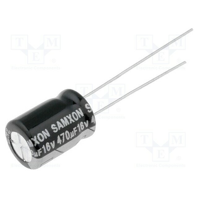 SAMXON Capacitor: electrolytic; low ESR; THT