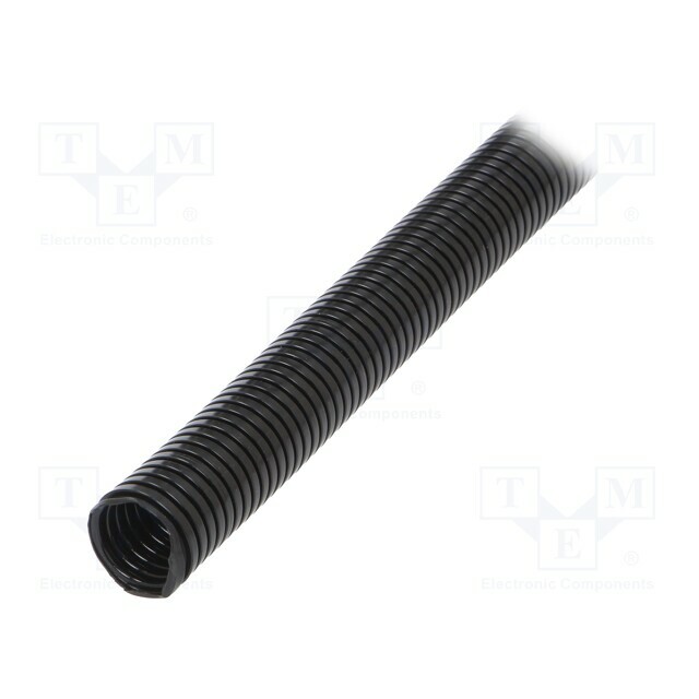 Protective tube; Size: 17; polyamide; black