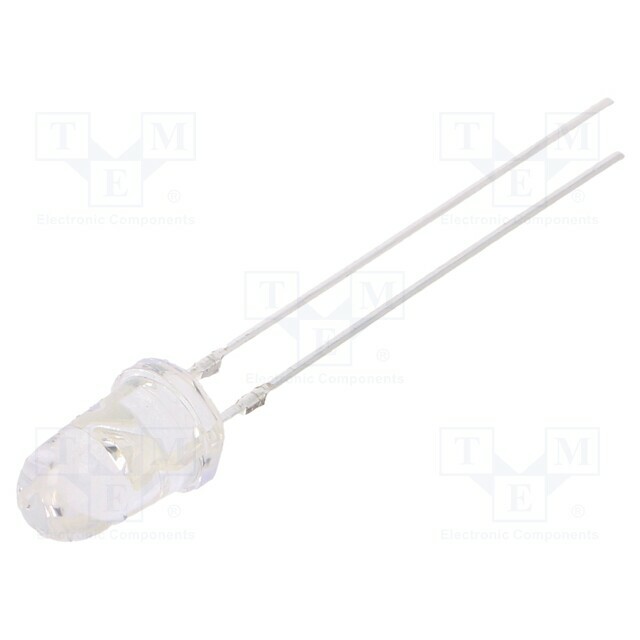 OPTOSUPPLY LED; blue; 5mm; 8000÷9000mcd; 8°