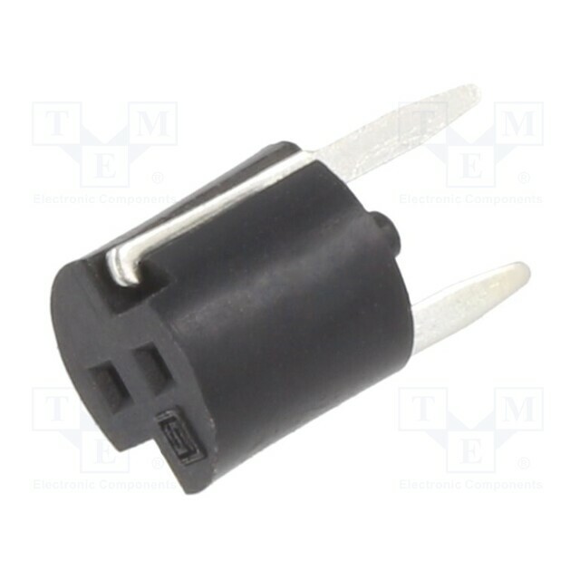 SCHURTER Fuse holder; THT; 5A; thermoplastic