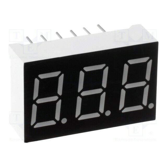 WENRUN Display: LED; 7-segment; 9.14mm