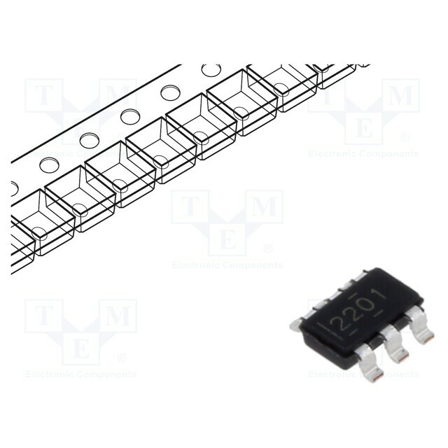 TEXAS INSTRUMENTS PMIC; DC/DC converter; Uin: