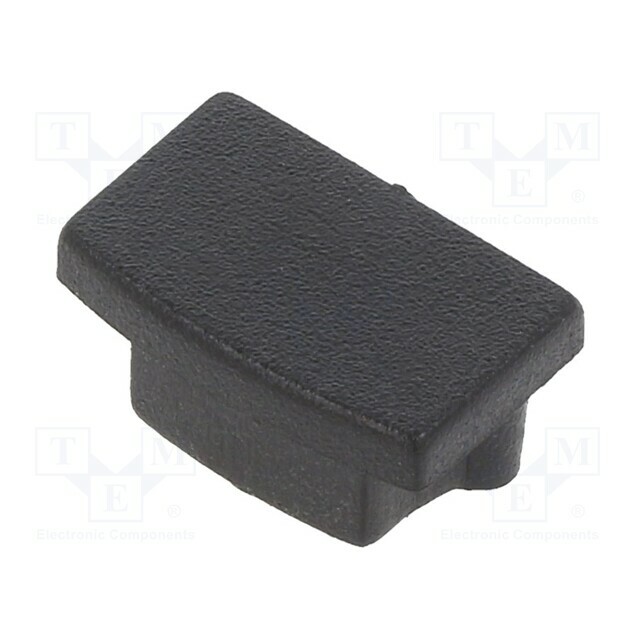 TOPMET Cap for LED profiles; black