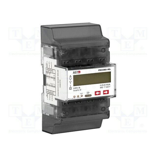 Counter; digital; three-phase; LED; Maximum current: