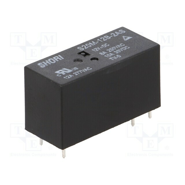 SHORI ELECTRIC Relay: electromagnetic; Ucoil: 12VDC