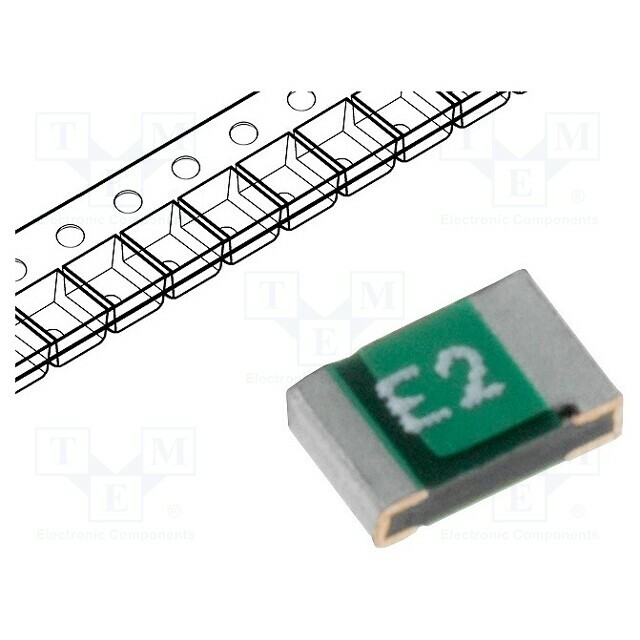 ECE Fuse: PTC polymer; 200mA; 0805