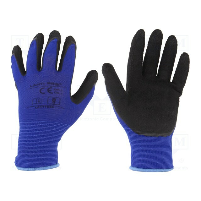 LAHTI PRO Protective gloves; Size: 8