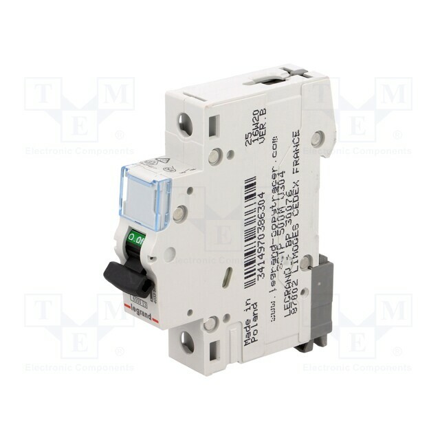 LEGRAND Circuit breaker; 230VAC; Inom: 16A