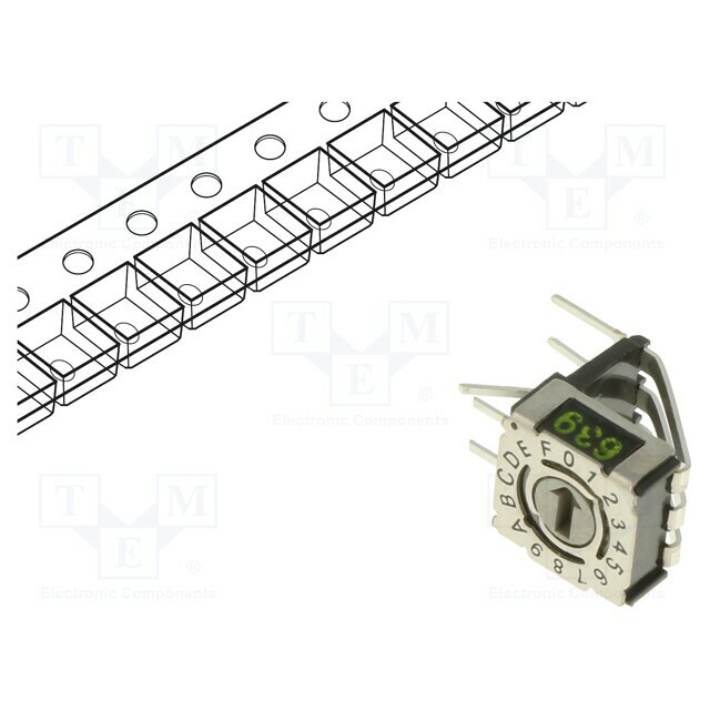 PTR HARTMANN Encoding switch; HEX/BCD; Pos: