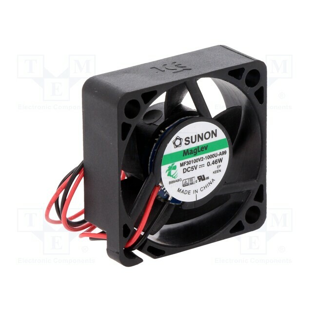 SUNON Fan: DC; 30x30x10mm; axial; 5VDC