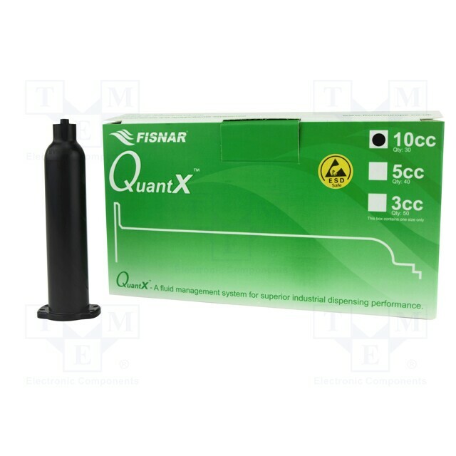 FISNAR Syringe body; 10ml; black; Luer
