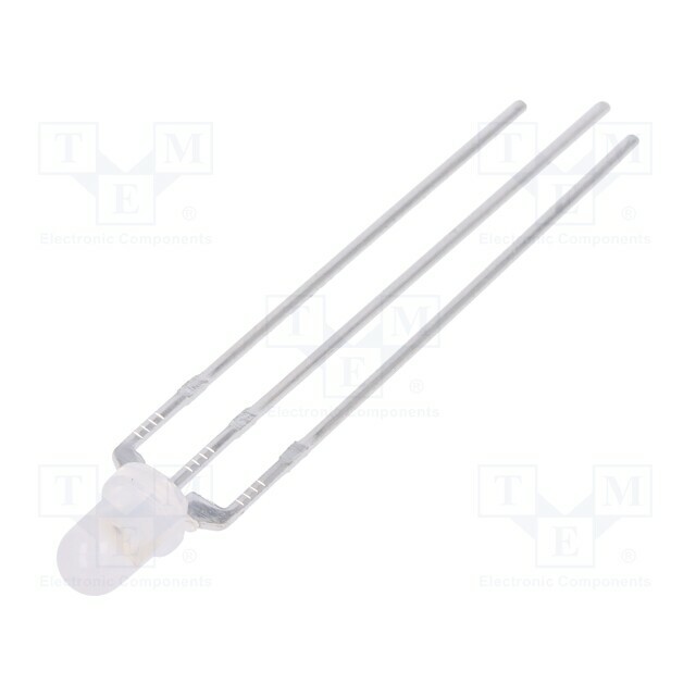 LUCKY LIGHT LED; red/green; 3mm; 60°