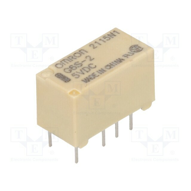 OMRON Electronic Components Relay: electromagnetic; Ucoil: