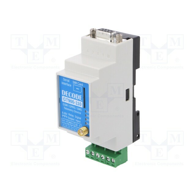 DECODE Automation module: telemetry; GSM/GPRS; Usup: