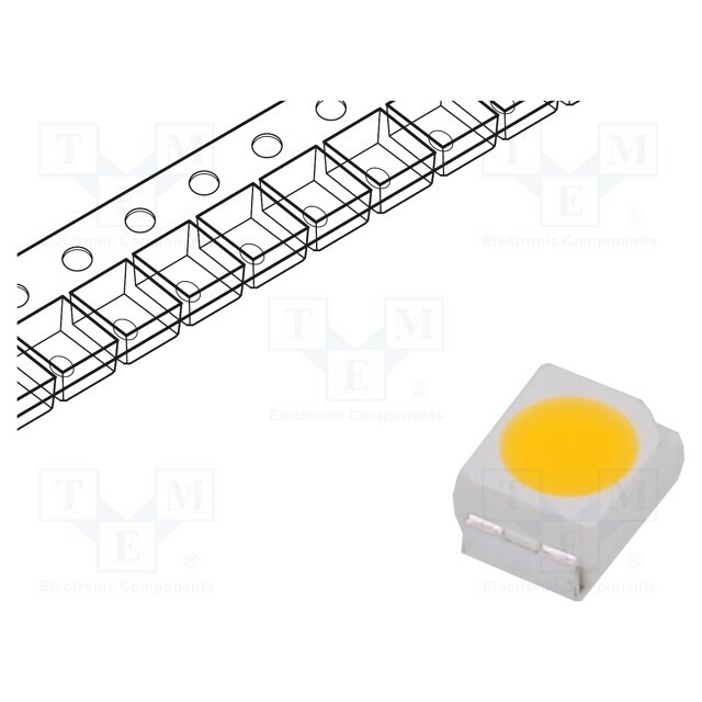 BROADCOM (AVAGO) LED; white warm; SMD