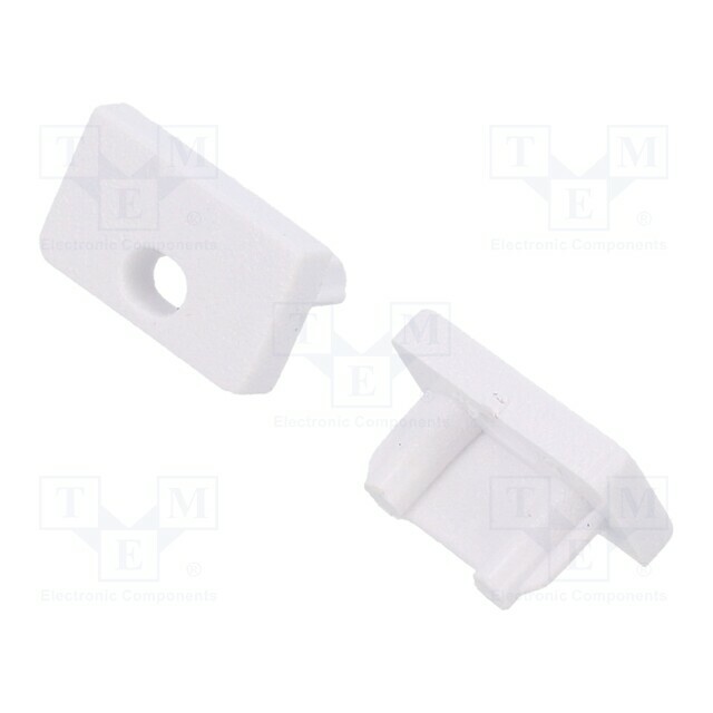 TOPMET Cap for LED profiles; white