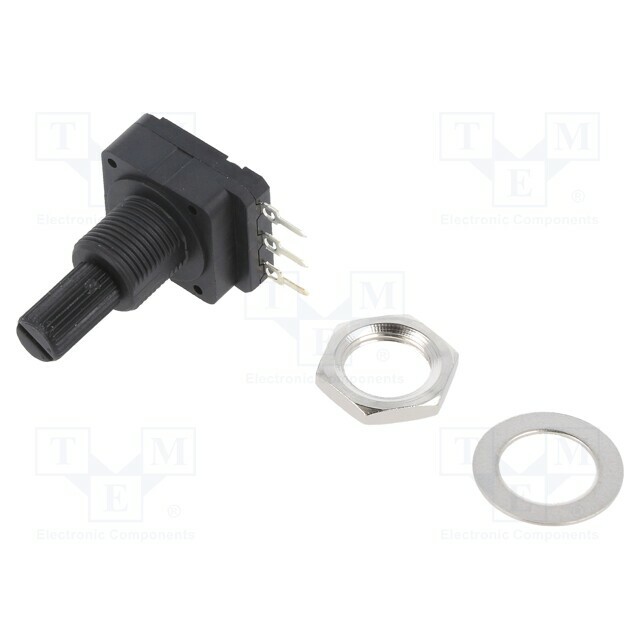 PIHER Potentiometer: shaft; 5kΩ; single turn