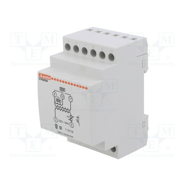 LOVATO ELECTRIC Transformer: mains; 25VA; 230VAC