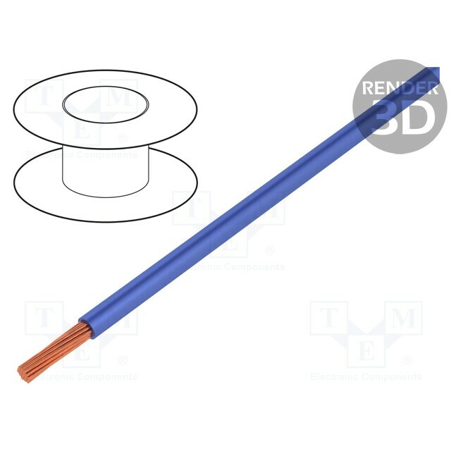 STAUBLI Wire; Silivolt®-E; 1x0.25mm2; stranded