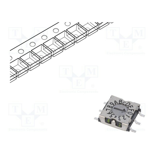 PTR HARTMANN Encoding switch; HEX/BCD; Pos: