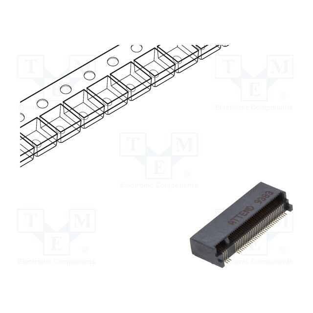 ATTEND Connector: M.2 (NGFF); horizontal
