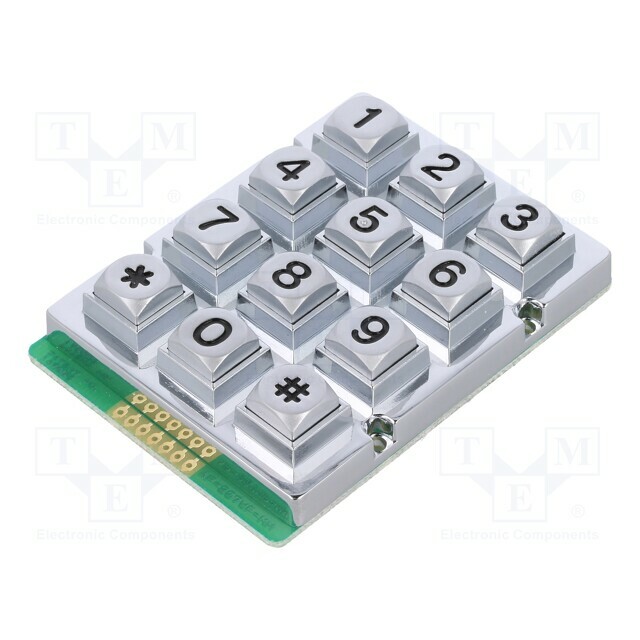 ACCORD Keypad: industrial; No.of butt: