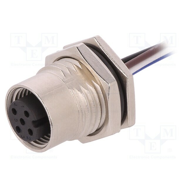 AMPHENOL LTW Connector: M12; socket; PIN:
