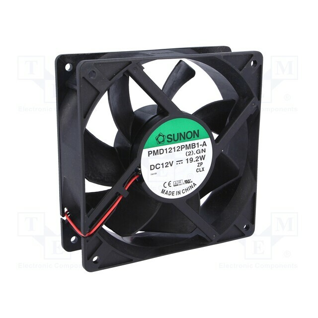 SUNON Fan: DC; 120x120x38mm; axial; 12VDC