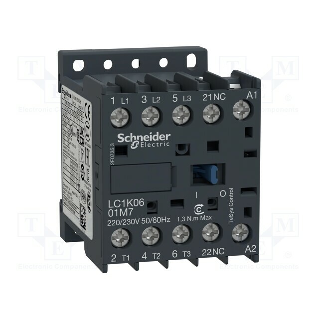 SCHNEIDER ELECTRIC Contactor: 3-pole; NO x3