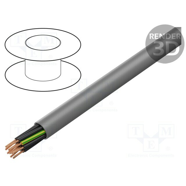 HELU Wire; H05VV5-F,NYSLYÖ-JZ; 3G2.5mm2