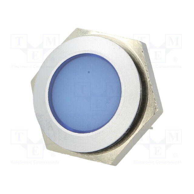SIGNAL-CONSTRUCT Indicator: LED; flat; blue; 24÷28VDC