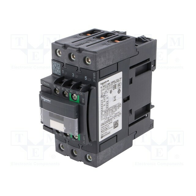 SCHNEIDER ELECTRIC Contactor: 3-pole; NO x3